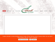 Tablet Screenshot of pfandl-pitztal.at